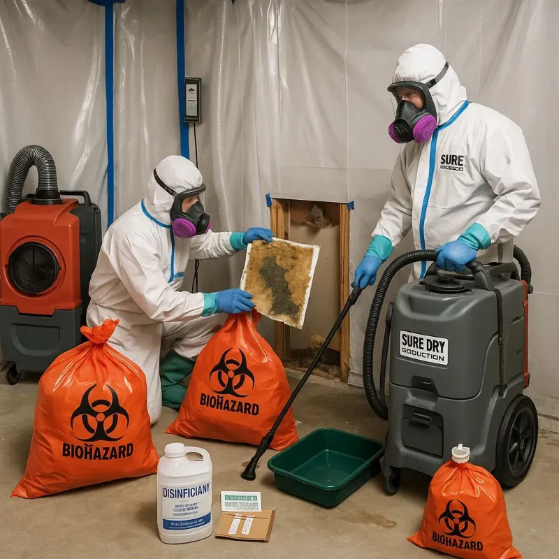 Contaminated Water Handling Protocols process in Cambria, CA
