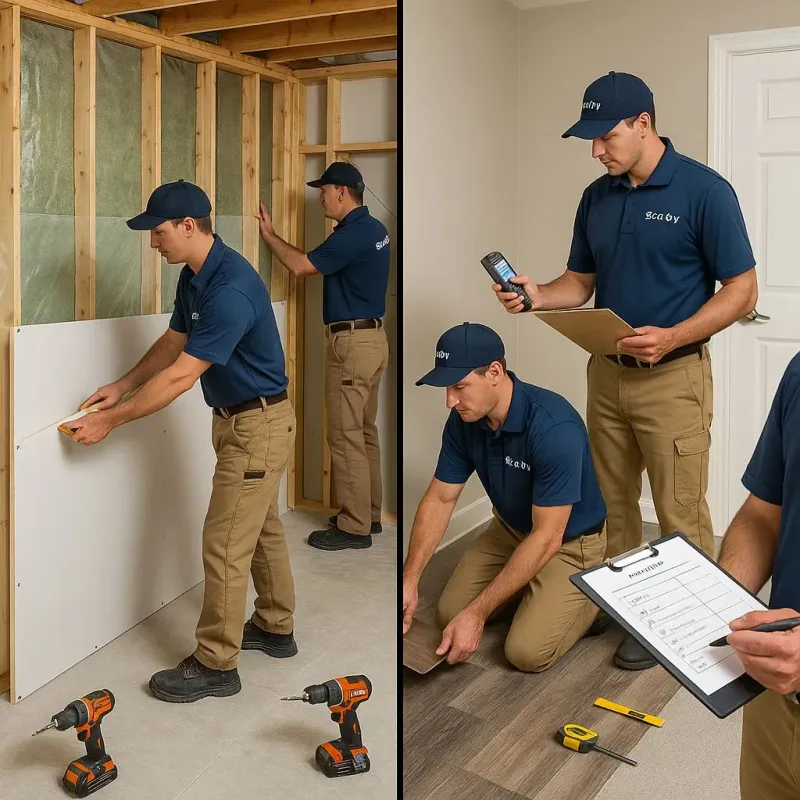 Repairs and Reconstruction process in Cambria, CA